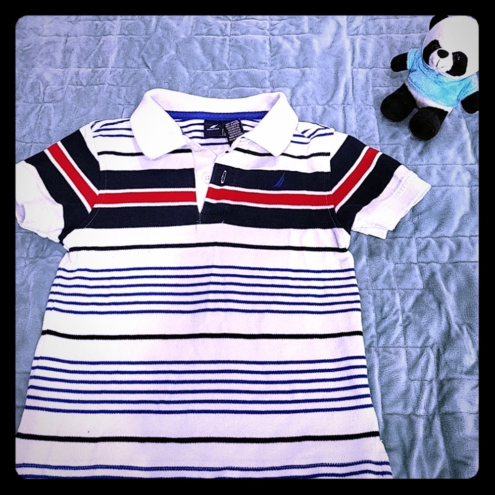 (3/$20) Nautica Boys stripped T-shirt
